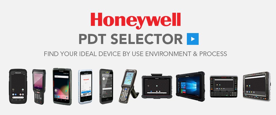 Find the right Honeywell PDT for your use environment and application