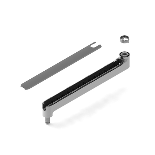HUMANSCALE ARM LINK M2.1 12IN STRAIGHT SILV