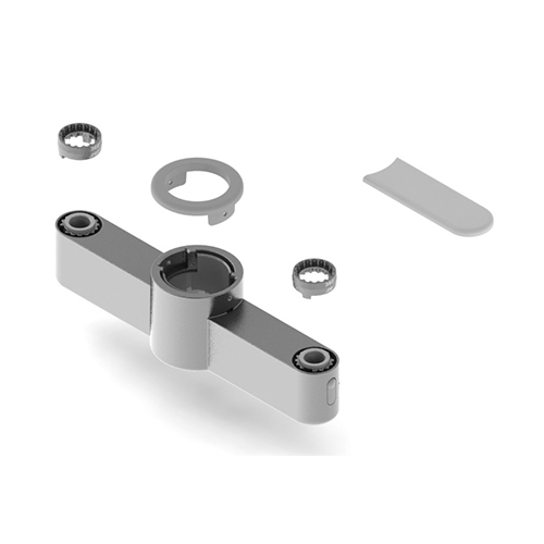 HUMANSCALE BRACKET M2.1 DUAL B12 WHI