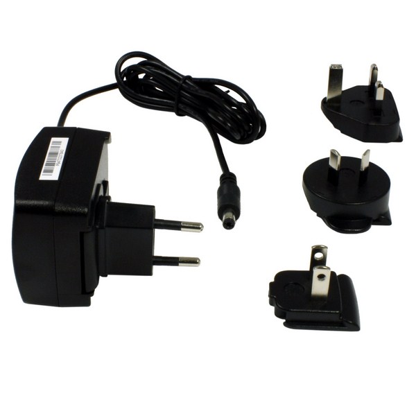 Datalogic Power Supply, Single Slot Dock for Skorpio X4, regional plugs included. (Included with P/N 94A150057)
