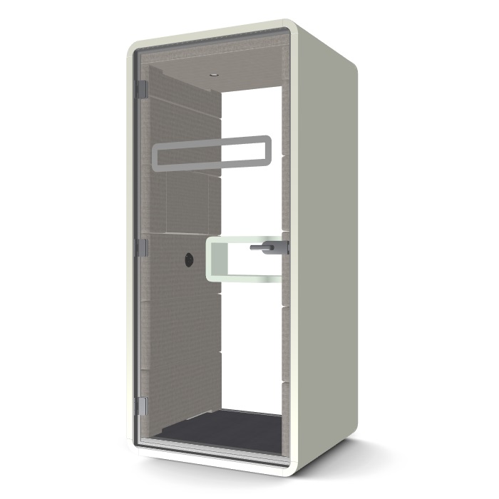 hushoffice Phone Pod in Petrus Icycle - White Case