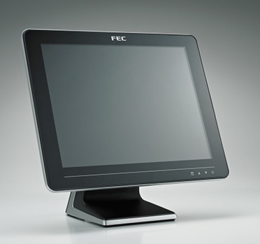 FEC AERTOUCH TOUCH MONITOR 15 LCD P/CAP STD BLK