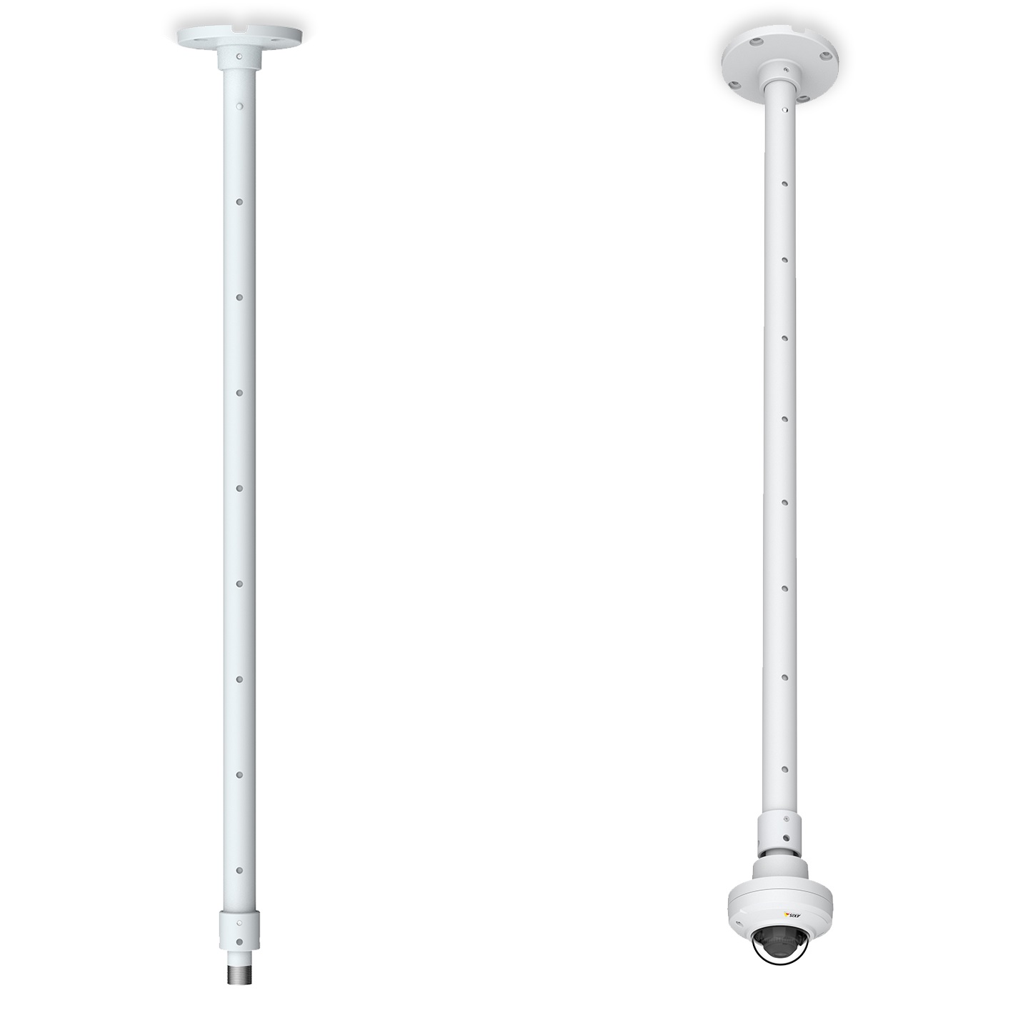 AXIS MOUNT T91B53 TELESCOPIC CEILING WHITE 2/PK