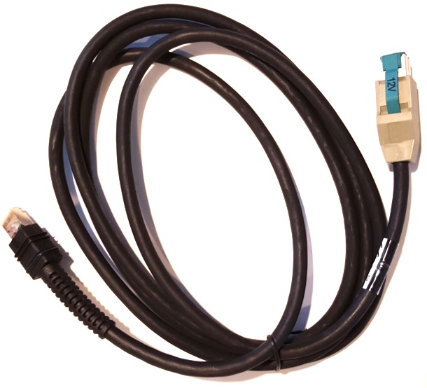 ZEBRA CABLE DATA SCANNER USB-SHIELD 12V 2.8M STR