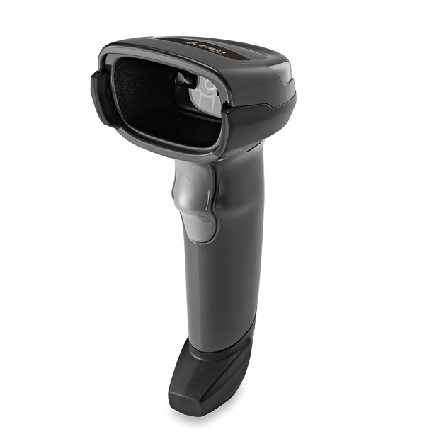 Zebra DS2208 Black Standard Range 1D/2D Handheld Corded Barcode Scanner Kit - Scanner & Shielded USB Cable Included
