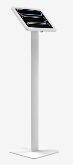 BOSSTAB STAND ELITE EVO-X FLOOR IPAD 13IN V2 WH
