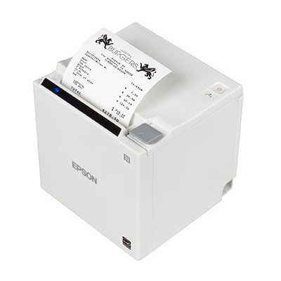 Epson TM-m30II POS Receipt Thermal Printer with Multiple Interface Options - White
