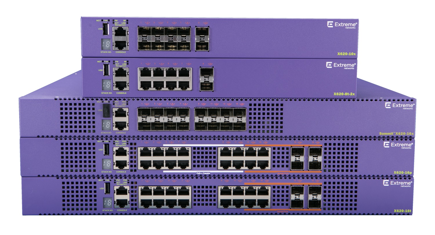 EXTREME SWITCH X620-16T-BASE W/EEE SFP+