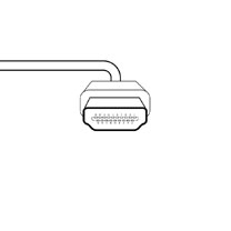 HDMI Cable Set to suit Humanscale Humanscale Quickstand (Second Monitor)
