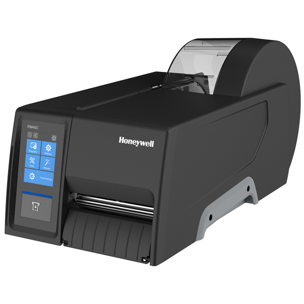 Honeywell Printer PM45C Thermal Transfer Full Touch Display with Ethernet/Mega Dome Door/Fixed Hanger/203 DPI and No Power Cord - Requires CAIEC