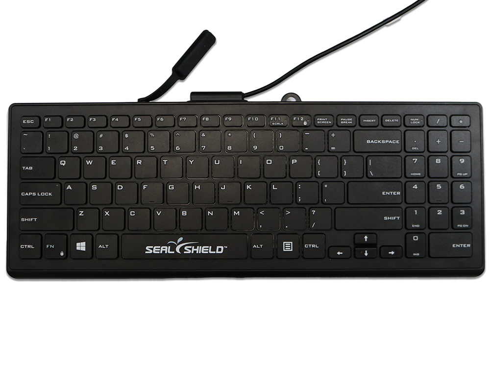 SEAL KEYBOARD SSKSV101PRO CLEANWIPE PRO USB BLK