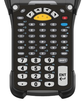 ZEBRA KEYPAD MC93 53KY ALPHA NUMERIC STD 10/PK