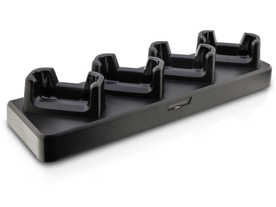 Datalogic Dock,  4-Slot Charging for Memor 30/35, charge only (requires 94ACC0380 - Power supply and regional power cord)