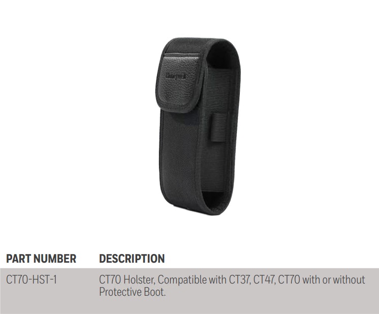 HONEYWELL HOLSTER FOR CT37/CT47/CT70