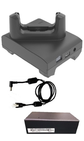 Zebra EC50/EC55 Dock Kit, Charge/Ethernet, 1-Bay