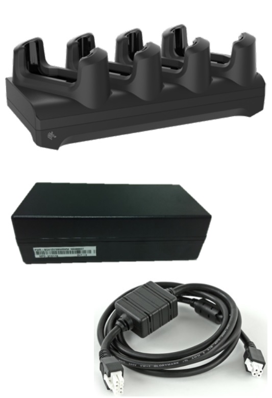 Zebra EC50/EC55 Multidock Kit, Charge Only, 4-Bay