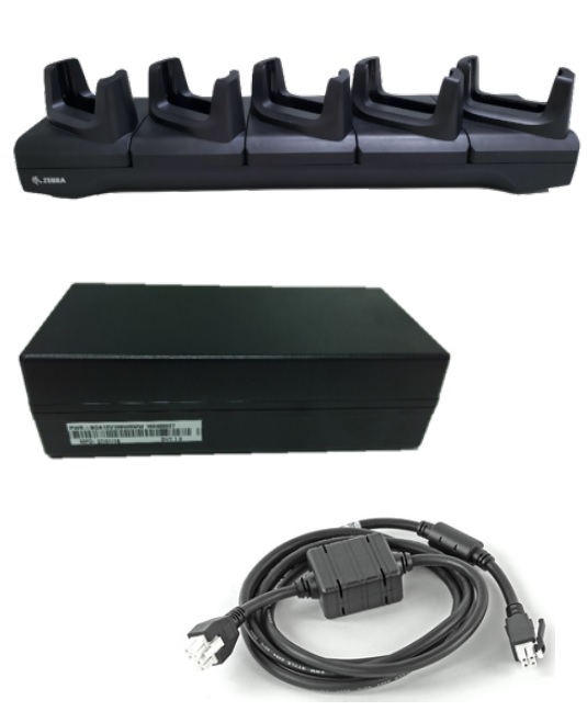 Zebra EC50/EC55 Multidock Kit, Charge/Ethernet, 5-Bay