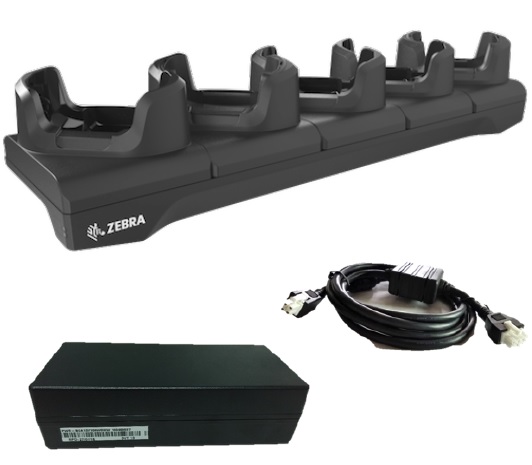 Zebra Multidock Kit for TC53/TC58, Charge Only, 5-Bay