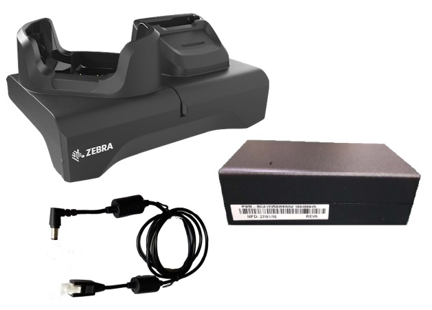 Zebra Dock Desk Kit for TC73/TC78, Ethernet/Charge, 1-Bay