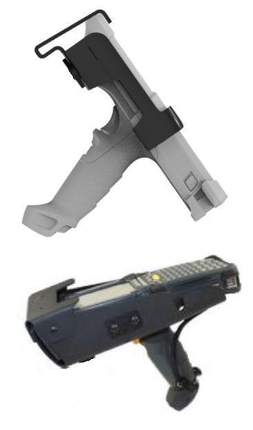 Forklift holder for MC9300 / MC9400 / MC9450 devices to be mounted on forklift. Requires: RAM mount arm (MNT-RAM-B201U) and RAM mount base (MNT-RAM-B2
