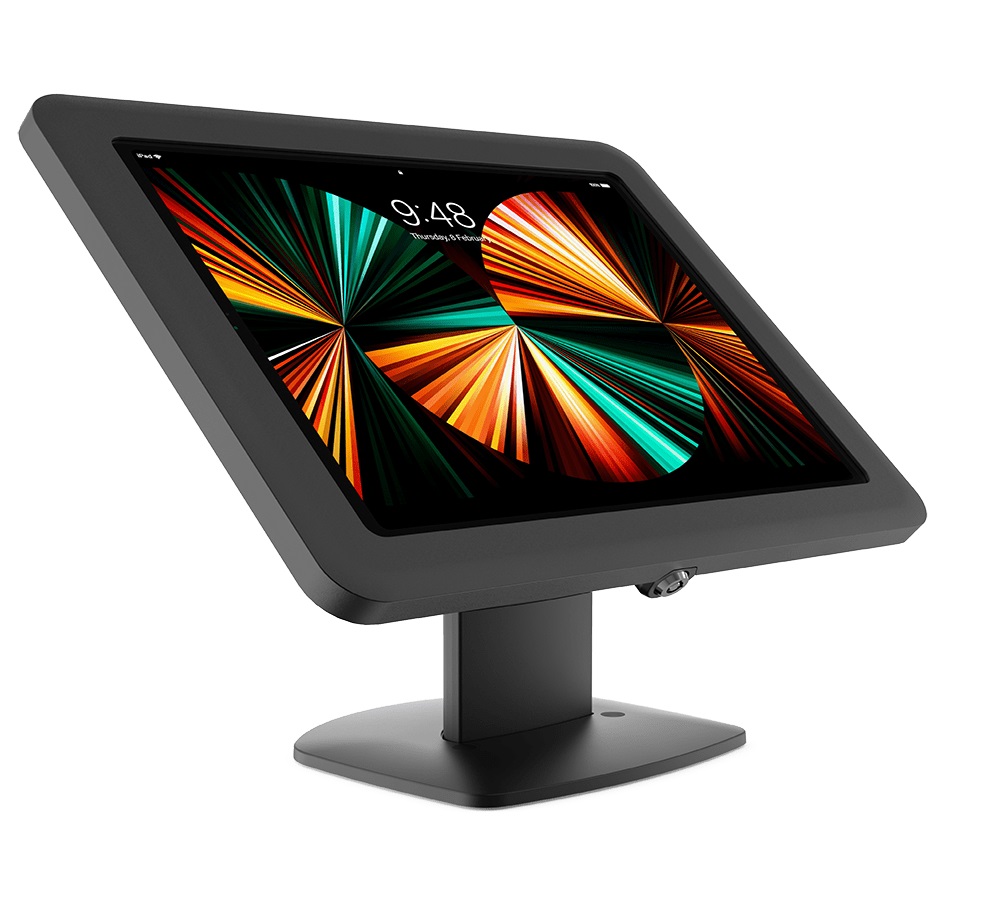 Bosstab iPad Pro 12.9 Stand | Elite Evo X Freestanding - Black | iPad Pro 12.9" 3rd, 4th, 5th & 6th Gen