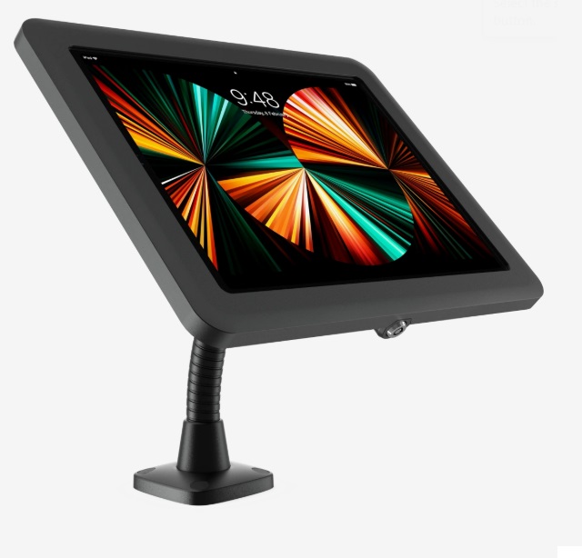 BOSSTAB ARM ELITE FLEX IPAD 12.9 BLK