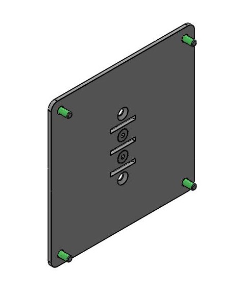 SPACEPOLE MULTIGRIP TO VESA 100 ADAPTER