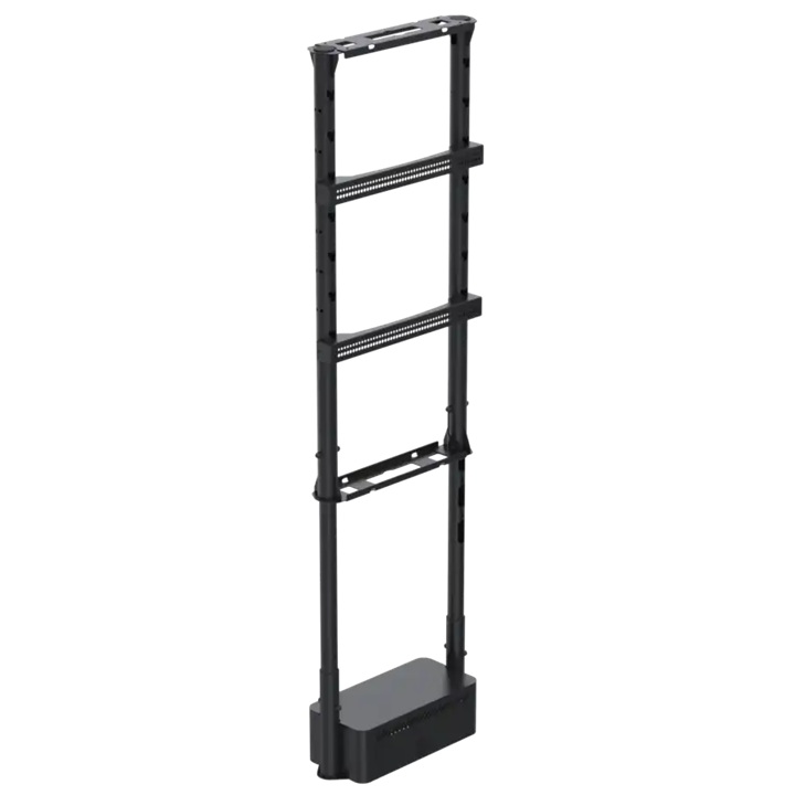 SPACEPOLE FLOOR MNT HEIGHT ADJ 32-75IN BLK