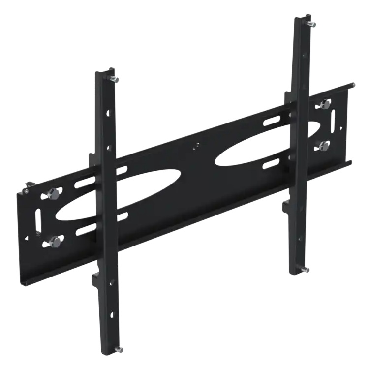 SPACEPOLE WALL MNT FIXED BLK FOR SCREENS 48-85IN