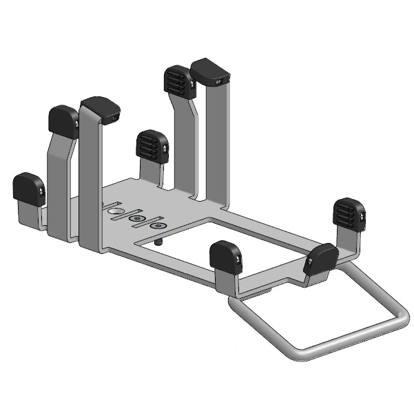 SPACEPOLE MULTIGRIP W/HDL BLK PAX A920PRO W/BASE