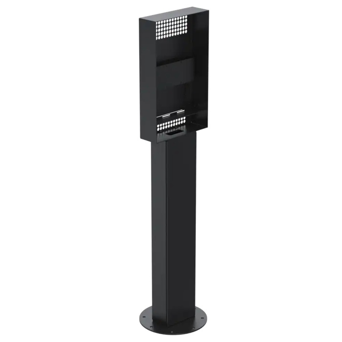 SPACEPOLE OUTDOOR MENU BOARD SINGLE I/GRAY - OH24B