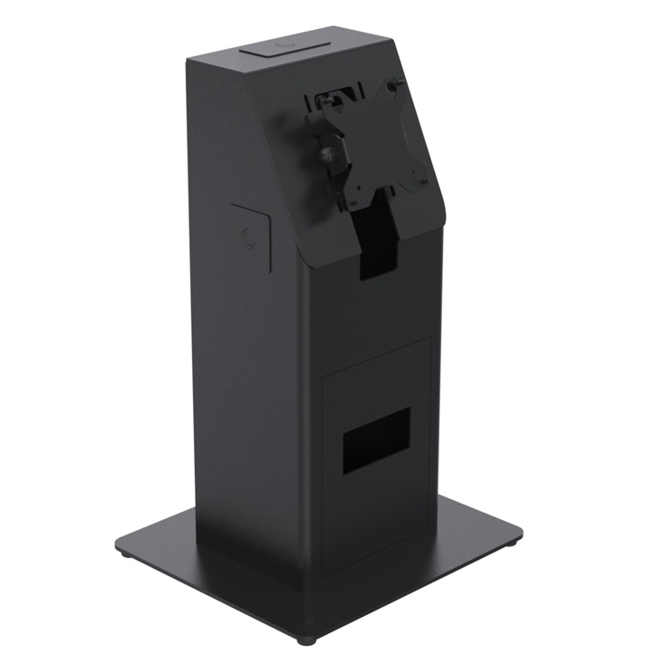 SPACEPOLE MINI KIOSK COUNTERTOP BLK