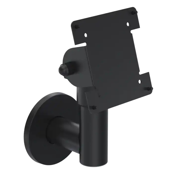 SPACEPOLE WALL MOUNTED ARM 80MM VESA BLK