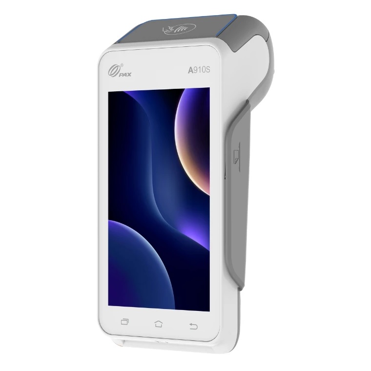 PAX A910S 1/8 4G+BT+WIFI DUAL-SIM/1-PSAM AD10