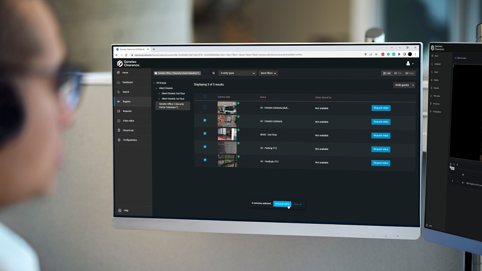 Genetec™ Clearance™ Bodyworn Camera Connection to Genetec Clearance Account - 1 Year