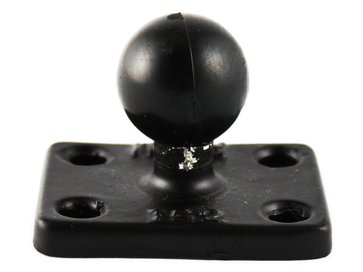 RAM MOUNT 1.5IN X 2IN RECT BASE W/1IN BALL