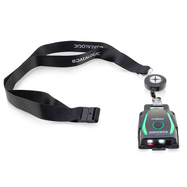 Datalogic Lanyard for CODiScan - Extensible with Holder for Neck/Belt with USB Port for Charging (order separately USB cable 4ACC0327)
