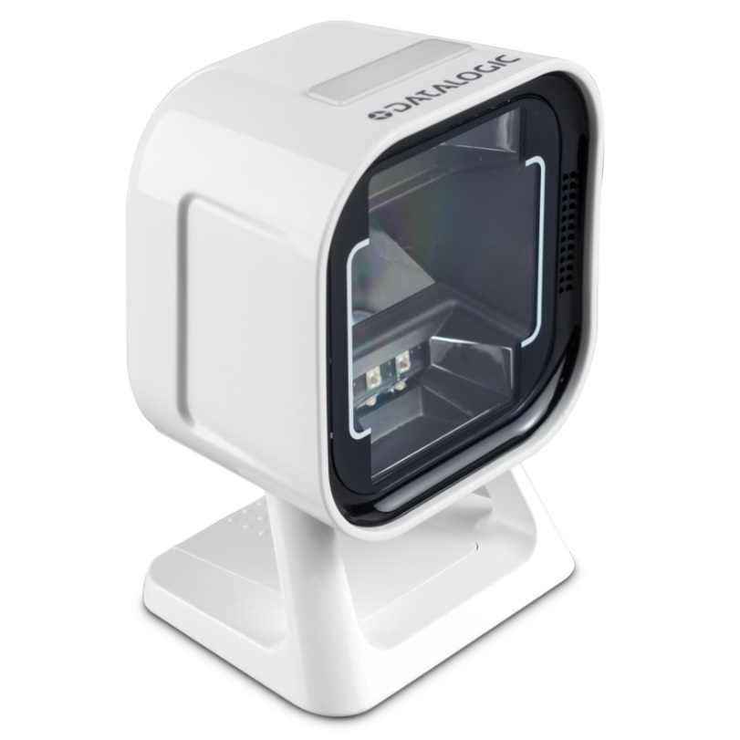 Datalogic Magellan 1500i, Standard Configuration, 2D, Riser Stand with Magnetic Base, USB A Cable, White