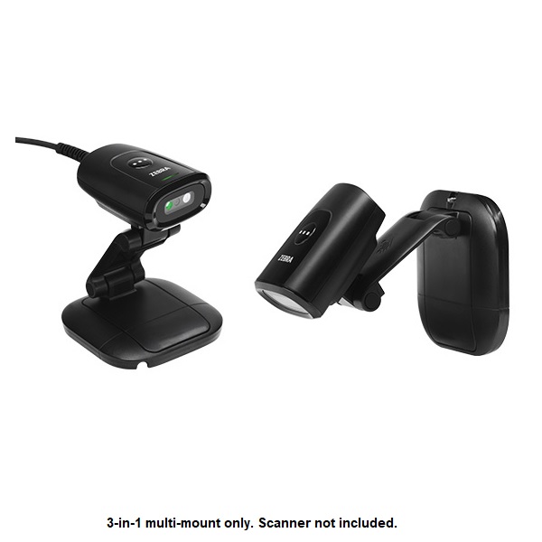 ZEBRA MOUNT 3-IN-1 MULTI-MOUNT BLK FOR DS5502