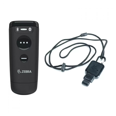Zebra Scanner Kit CS6080 Cordless Black 2D-SR with Lanyard | Not MFi/IOS Certified