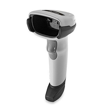 Zebra DS2208 White Standard Range 1D/2D Handheld Corded Barcode Scanner Kit - Scanner & Shielded USB Cable Included