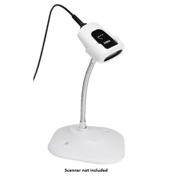 ZEBRA STAND GOOSENECK WHI FOR DS5502