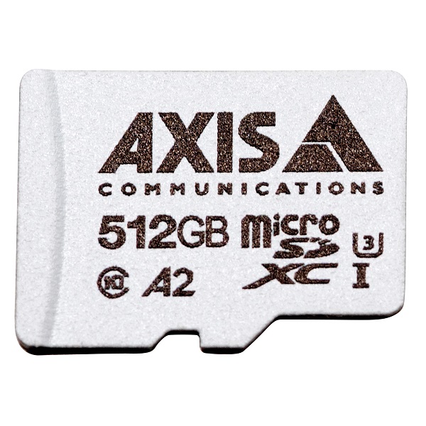 Axis Surveillance Card Micro-SDXC 512GB - Includes SD Card Adapter