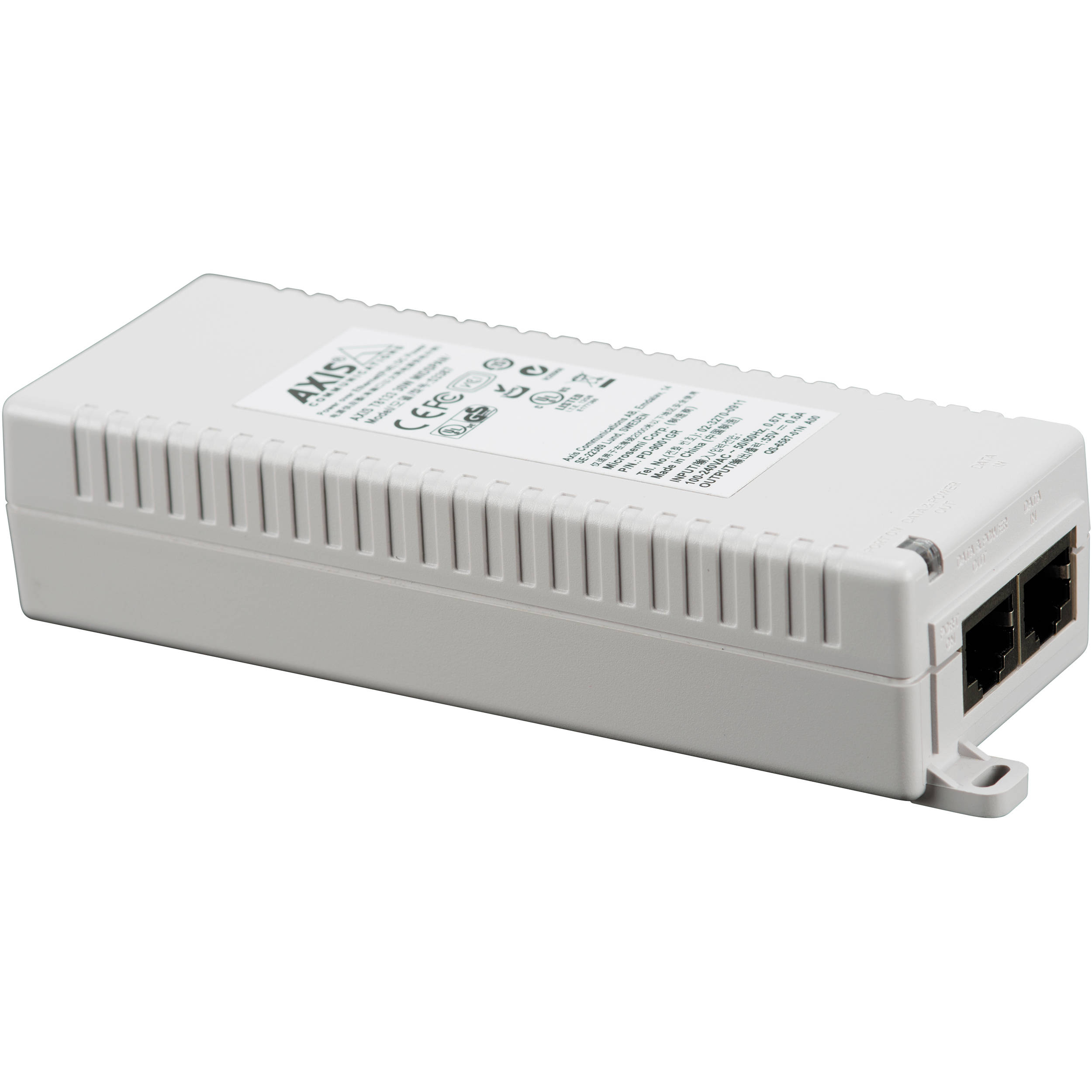 AXIS POWER OVER ETHERNET+ 60W T8134 MIDSPAN 1-PORT