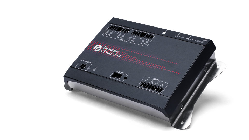 Genetec™ Synergis™ Cloud Link with 4GB of RAM, 16GB Flash, Second Generation, Installed with Synergis™ Access Control Firmware, 4x RS-485 Ports, PoE.