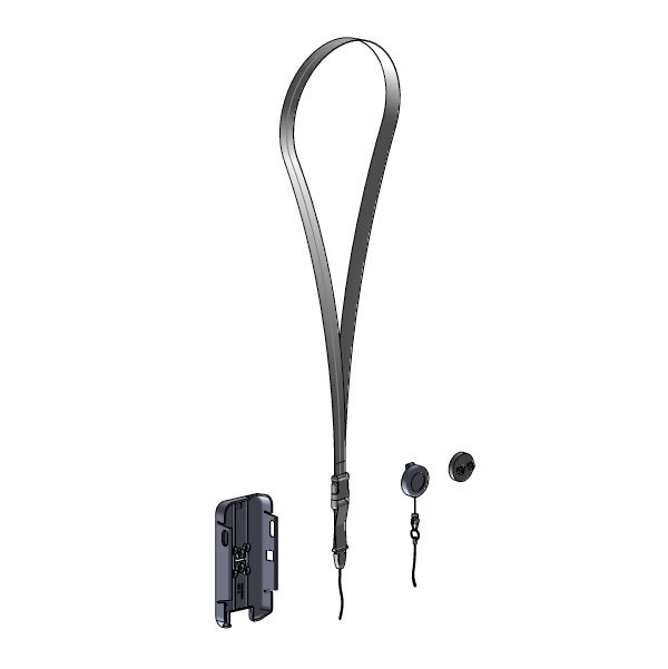 SPACEPOLE M-CASE W/LANYARD FOR VERIFONE E355 BLK