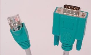 TOSHIBA CABLE RJ45 TO RS232 DB9 0.7M