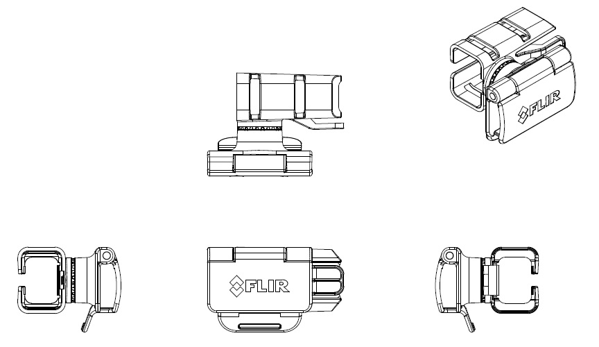 FLIR TRUWITNESS MOUNT SAFETY-GLASSES 4/PK