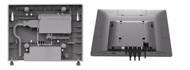 FEC BASIC WALL MNT + I/O + 65W PSU FOR XPOS