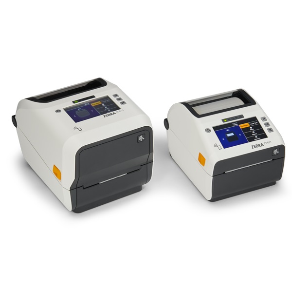Zebra Printer ZD621, Direct Thermal, Desktop, Healthcare, Colour Touch LCD, 203DPI, BTLE5, USB, USB Host, Ethernet, Multi, Swiss Font, EZPL
